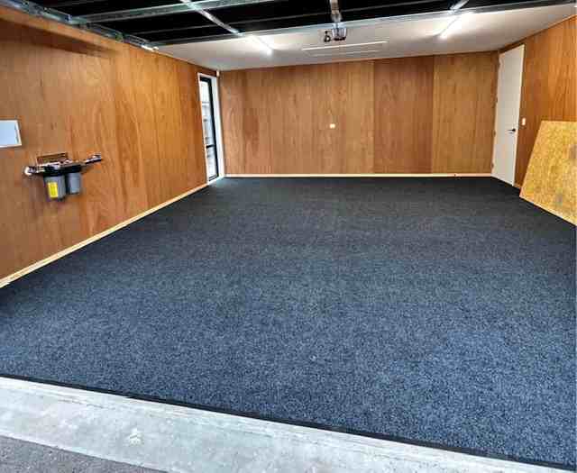 Garage - New Carpet Installation